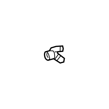 Mercedes-Benz GLA250 Coolant Reservoir Hose - 247-501-07-00-64