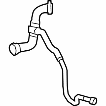 Mercedes-Benz GLA250 Coolant Reservoir Hose - 177-501-17-01