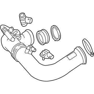 Mercedes-Benz C250 Air Duct - 271-090-20-29