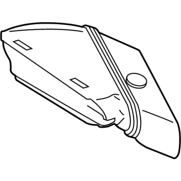 Mercedes-Benz GLA45 AMG Air Duct - 139-090-77-00