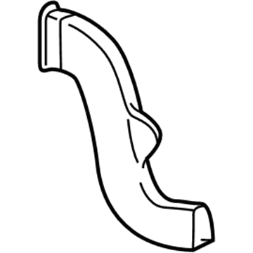 Mercedes-Benz C32 AMG Air Duct - 203-830-02-23