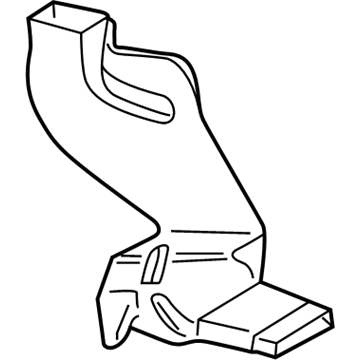 Mercedes-Benz CLK350 Air Duct - 203-831-09-46