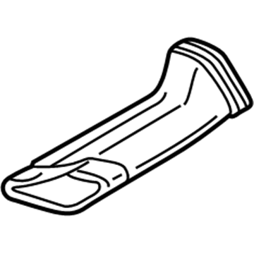 Mercedes-Benz C280 Air Duct - 203-831-01-46
