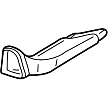 Mercedes-Benz C280 Air Duct - 203-831-06-46