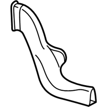 Mercedes-Benz C280 Air Duct - 203-830-01-23