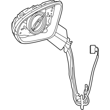 Mercedes-Benz SL63 AMG S E Performance Side View Mirrors - 232-810-75-01