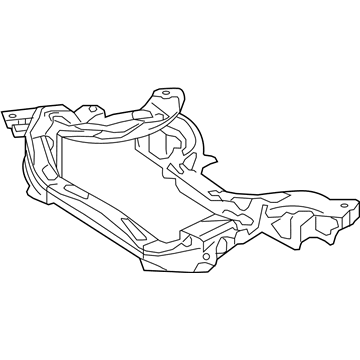 Mercedes-Benz E350 Front Cross-Member - 204-628-10-57
