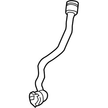 Mercedes-Benz GLA250 Coolant Reservoir Hose - 246-501-00-58