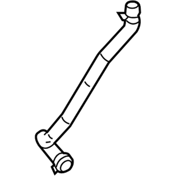 Mercedes-Benz GLA250 Coolant Reservoir Hose - 246-501-03-58