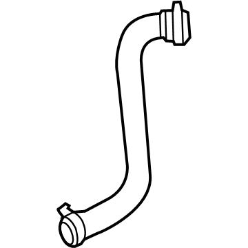 Mercedes-Benz GLA250 Coolant Reservoir Hose - 246-501-02-82