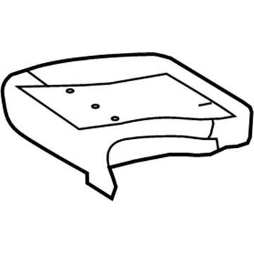 Mercedes-Benz ML350 Seat Cushion - 164-910-31-50