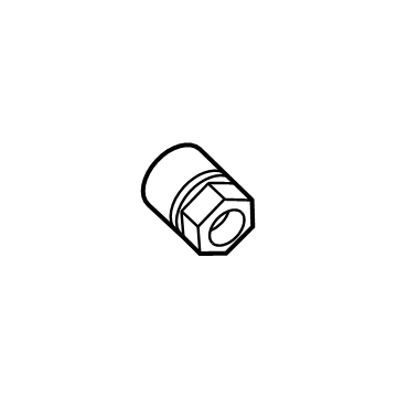 Mercedes-Benz 000-401-09-14 Valve Stem Nut Mercedes-Benz 000-401-09-14 Valve Stem Nut