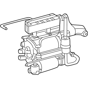 Mercedes-Benz S500 Air Suspension Compressor - 211-320-03-04-80