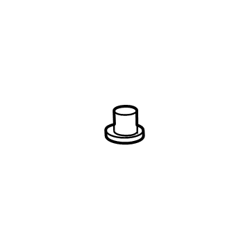 003-994-75-45 Mercedes-Benz Side Spoiler Retainer Nut Illustration 1 of 1