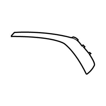 Mercedes-Benz 247-885-27-06 Trim Molding 247-885-27-06 Mercedes-Benz Trim Molding Illustration 1 of 1