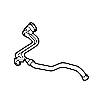 Mercedes-Benz E450 Water Hose - 257-501-01-00