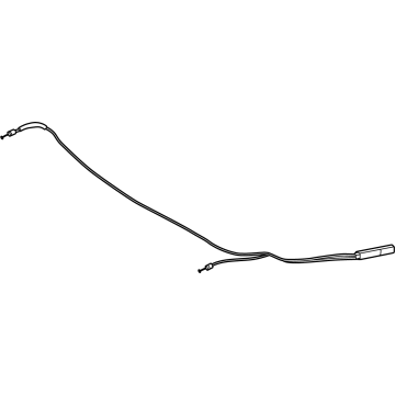 Mercedes-Benz C63 AMG S E Performance Hood Release Cable - 206-880-77-04