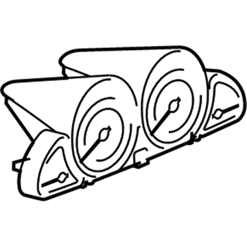 Mercedes-Benz Tachometer - 230-540-50-48-80