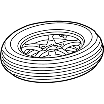 Mercedes-Benz C320 Spare Wheel - 170-400-11-00