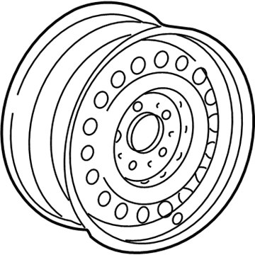 Mercedes-Benz CLK320 Alloy Wheels - 170-400-02-02