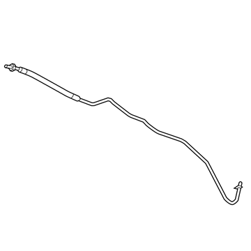Mercedes-Benz CL65 AMG Transmission Oil Cooler Hose - 221-270-06-96-28