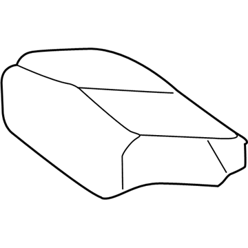 Mercedes-Benz ML400 Seat Cushion - 166-920-04-50-64