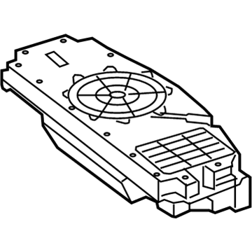 Mercedes-Benz S550 Subwoofer - 217-820-53-00