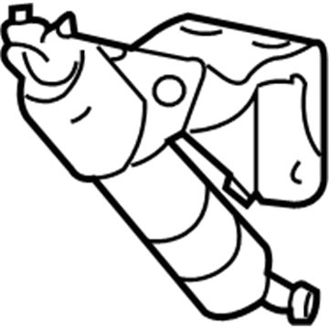 Mercedes-Benz ML450 Windshield Washer Nozzle - 164-860-05-47