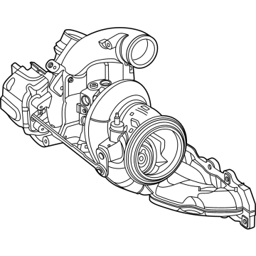 Mercedes-Benz 260-090-34-00 EXHAUST GAS TURBOCHARGER Mercedes-Benz 260-090-34-00 EXHAUST GAS TURBOCHARGER