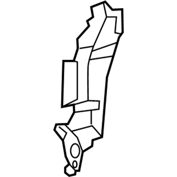 Mercedes-Benz CLA250 Air Deflector - 117-888-02-00