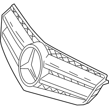Mercedes-Benz E400 Grille - 207-880-31-83-9982