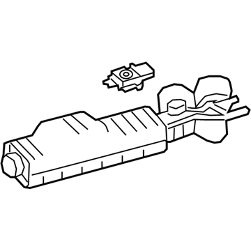 Mercedes-Benz G63 AMG Exhaust Pipe - 463-490-78-01