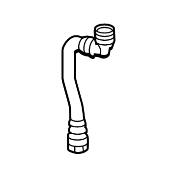 Mercedes-Benz EQE SUV AMG Coolant Reservoir Hose - 294-501-54-00