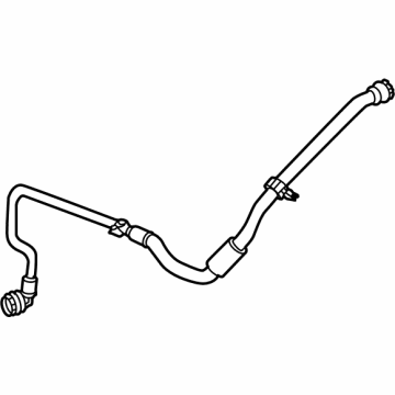 Mercedes-Benz GLE450e Coolant Pipe - 167-500-21-03