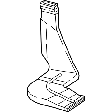 Mercedes-Benz E250 Air Duct - 212-831-26-46