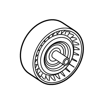 Mercedes-Benz GLA35 AMG Timing Belt Idler Pulley - 000-206-02-00
