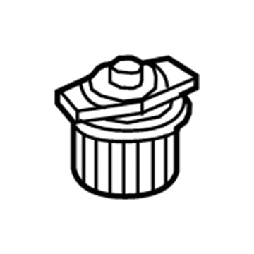 Mercedes-Benz Crossmember Bushing - 222-351-05-00