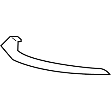 Mercedes-Benz 218-885-15-74 Outer Molding 218-885-15-74 Mercedes-Benz Outer Molding Illustration 1 of 1