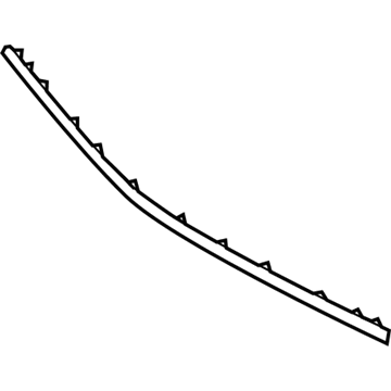 Mercedes-Benz 218-885-13-74 Trim Molding 218-885-13-74 Mercedes-Benz Trim Molding Illustration 1 of 1
