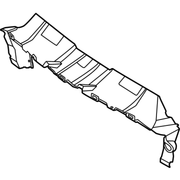 Mercedes-Benz EQE 350 Air Duct - 295-885-63-02