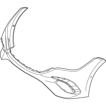 Mercedes-Benz EQE 350 Bumper - 295-885-29-01-9999