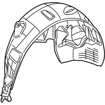 Mercedes-Benz R350 Wheelhouse - 251-880-05-05-64