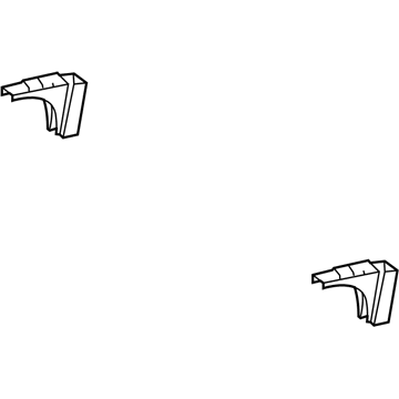 Mercedes-Benz SLK230 Radiator Support - 170-620-19-14