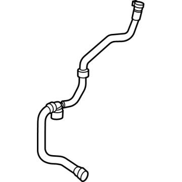 Mercedes-Benz CLE300 Coolant Pipe - 236-501-10-00