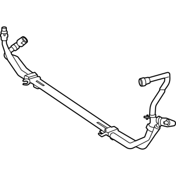 Mercedes-Benz GLE450e Coolant Pipe - 167-500-50-02