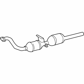 Mercedes-Benz G500 Exhaust Pipe - 463-490-51-19-80