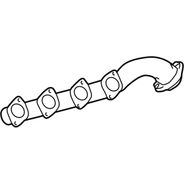 Mercedes-Benz G500 Exhaust Pipe - 113-140-10-09