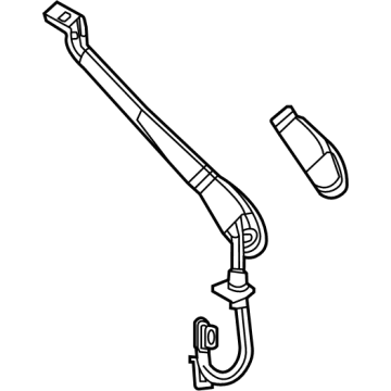Mercedes-Benz GLE53 AMG SUV Wiper Arm - 167-820-09-00