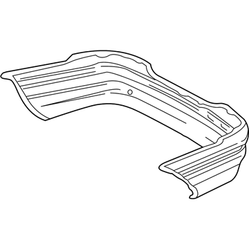 Mercedes-Benz C230 Bumper Cover - 203-885-12-25