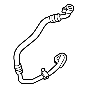 Mercedes-Benz SL43 AMG A/C Hose - 232-830-74-00